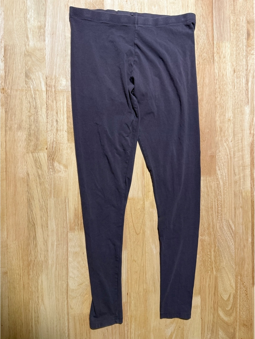 Victoria’s Secret Women’s Deep Purple Cotton Leggings Size Medium